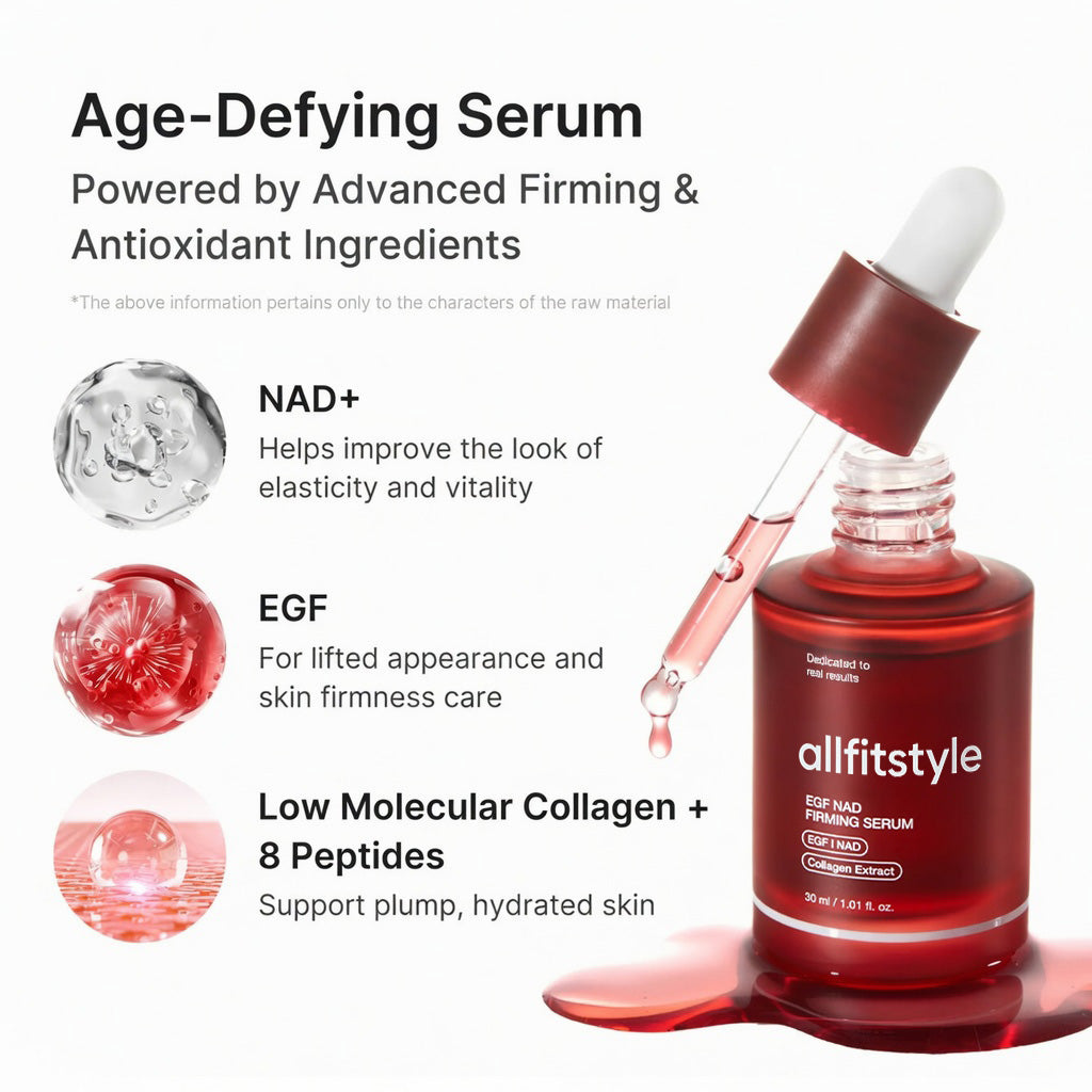 Suero Facial Reafirmante - con NAD+, EGF y Péptidos-HS
