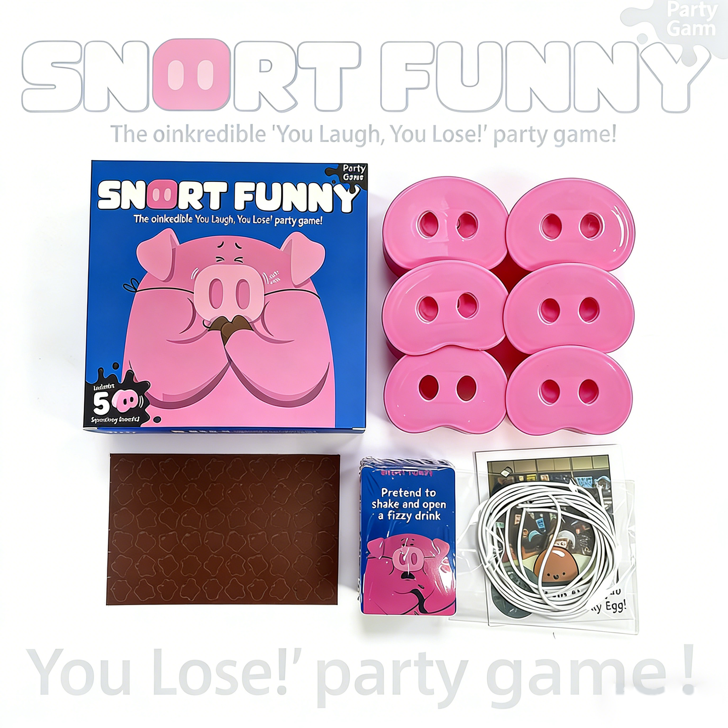 Piggy Nose Puzzle & Game Set 7 Reasons Why This Adorable Piggy Nose Puzzle Game Is Ending Screen Battles in Homes Everywhere-HS