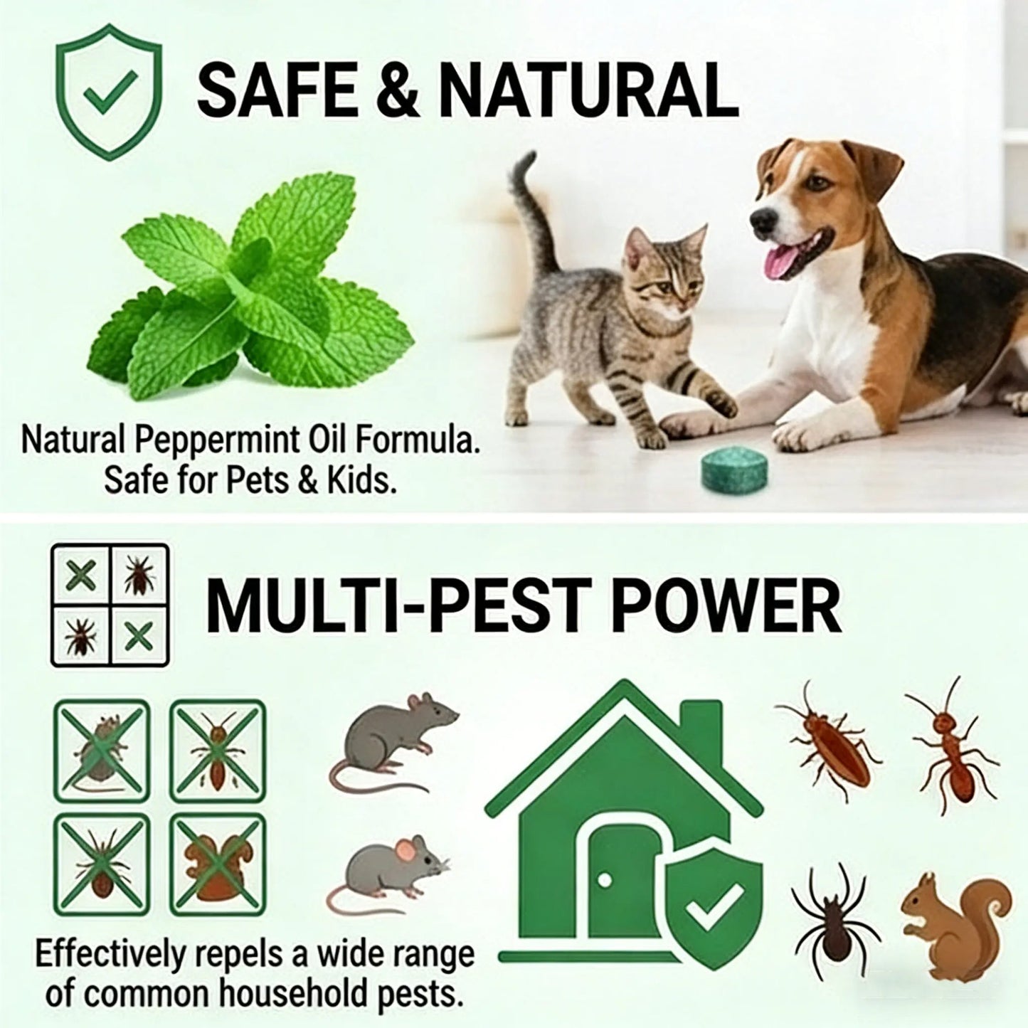 🚫🐀 Keep Rodents Away Naturally — Fresh Plant-Based Repellent Balls for Every Corner of Your Home-HS