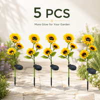 5 PCS – More Glow for Your Garden ✨ Perfect for Patios & Backyards 🏡