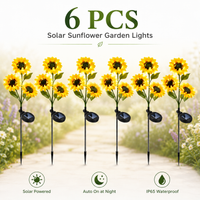 6 PCS – Best Value Set 💛 Full Garden Glow for Larger Yards 🌙