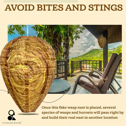 🔥Hot Sale 49% OFF-🐝🚫 Wasp Nest Decoy 4-Pack – Natural Outdoor Repellent -HS