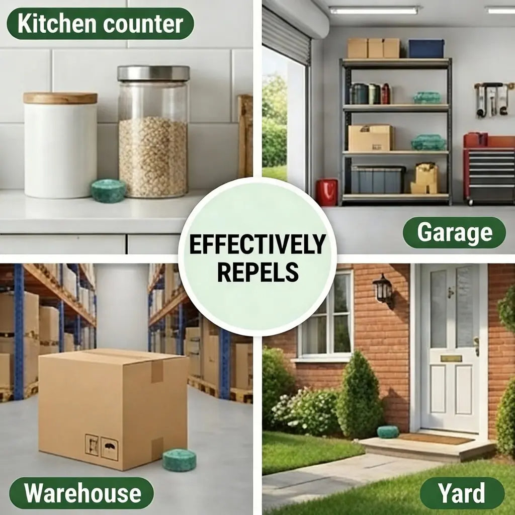 🚫🐀 Keep Rodents Away Naturally — Fresh Plant-Based Repellent Balls for Every Corner of Your Home-HS