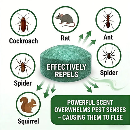 🚫🐀 Keep Rodents Away Naturally — Fresh Plant-Based Repellent Balls for Every Corner of Your Home-HS