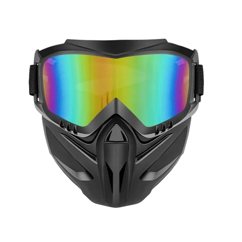🔥A full face goggles equipped with anti fog high-definition lenses, detachable and adjustable with comfortable sponge pads, suitable for various situations-ZO