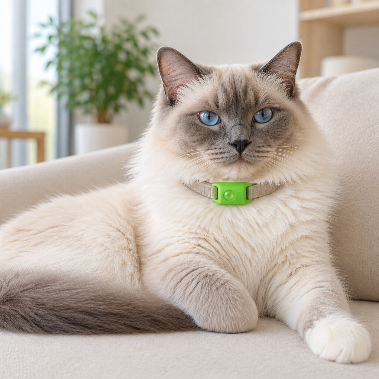 Collar natural repelente de pulgas y garrapatas para gatos y perros-HS