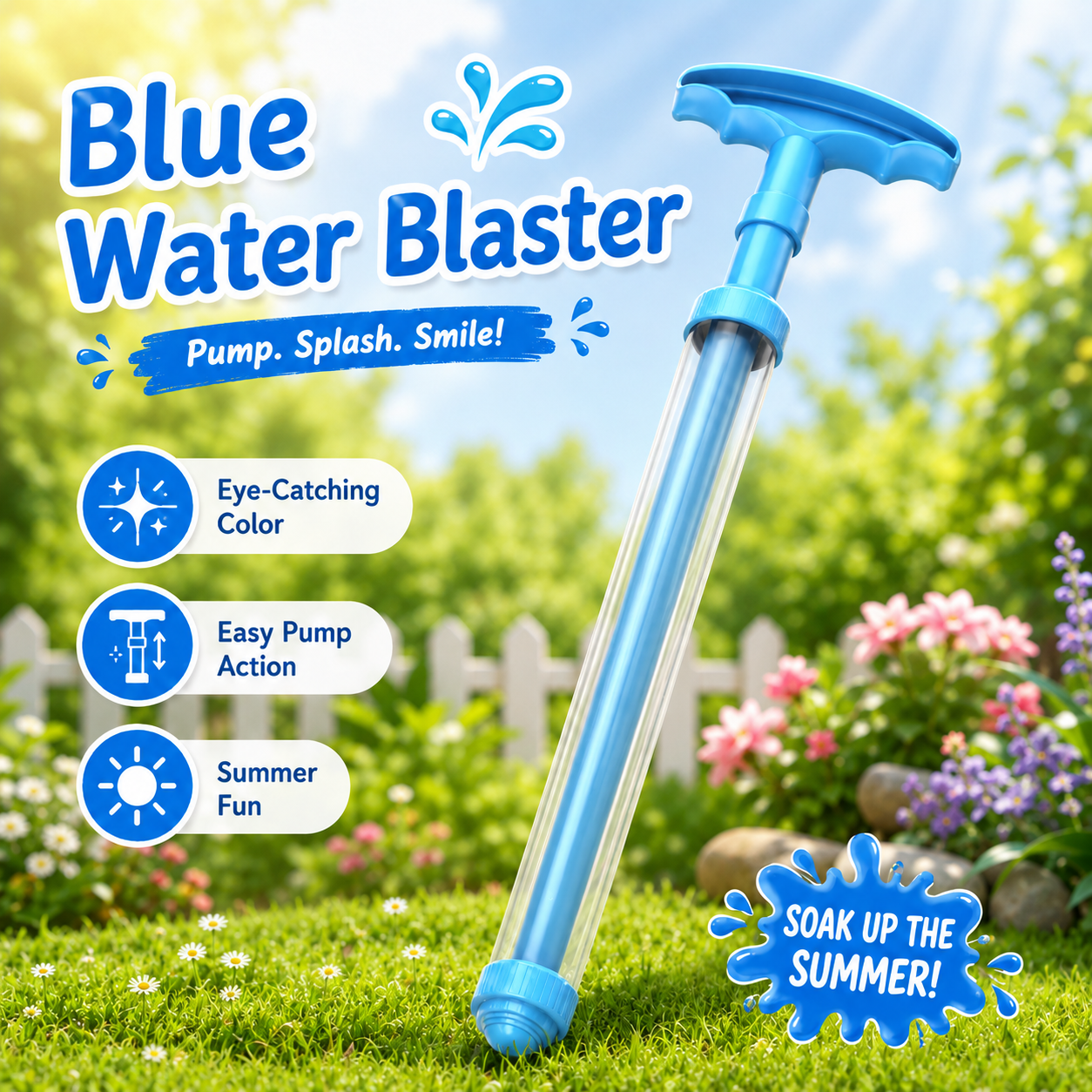 💦2026 New Model Telescopic Water Gun, Summer Outdoor Pool and Beach Water Fight Party Toy-ZO