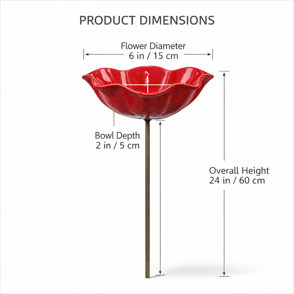💖🎁Regalos para el Día de la Madre 2026 con 50% de descuento--🎁Estaca de jardín de flores de metal hecha a mano🐦-HS