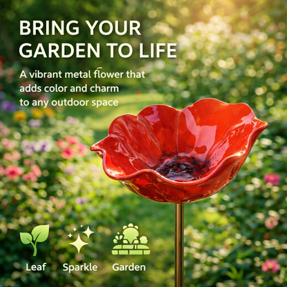 💖🎁Regalos para el Día de la Madre 2026 con 50% de descuento--🎁Estaca de jardín de flores de metal hecha a mano🐦-HS
