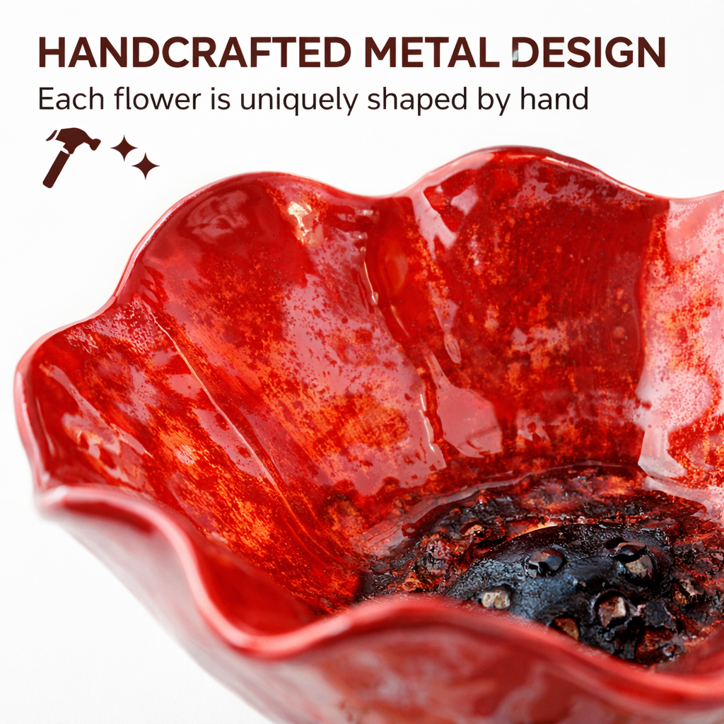 💖🎁Regalos para el Día de la Madre 2026 con 50% de descuento--🎁Estaca de jardín de flores de metal hecha a mano🐦-HS