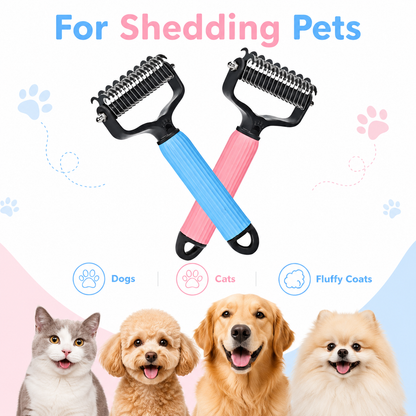 🐾 Universal Pet Detangling Comb for Shedding Pets-LUN