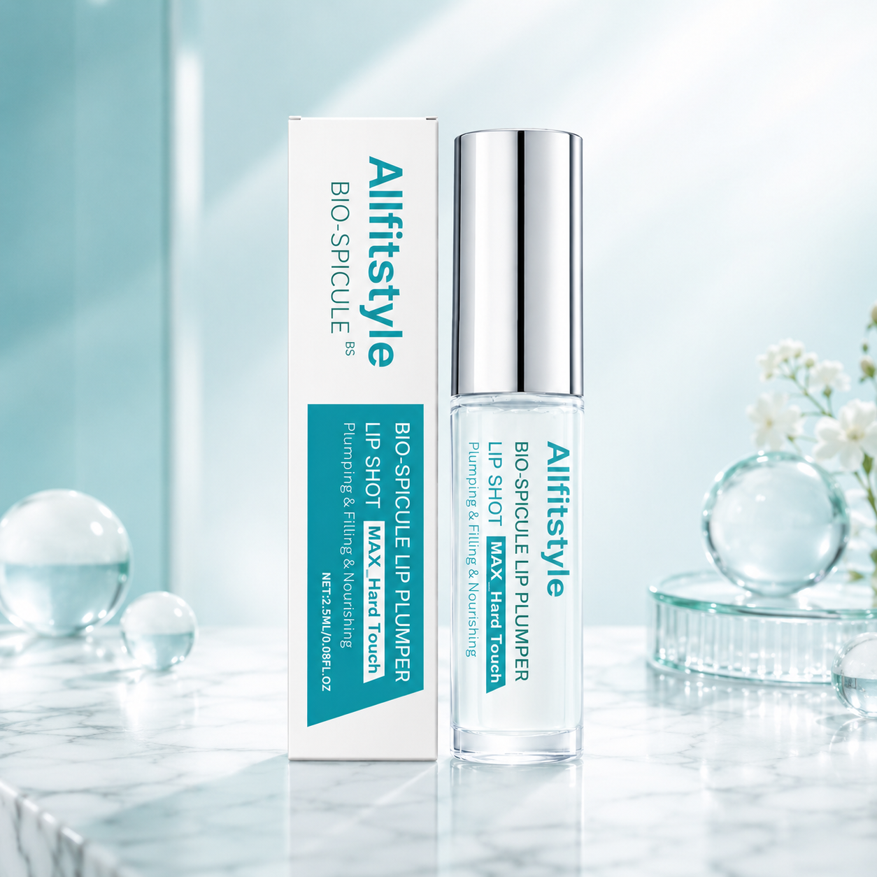 💋Bio-Spicule Rellenador de Labios-Volumen Instantáneo • Acabado Luminoso • Cuidado Nutritivo para Labios-HS