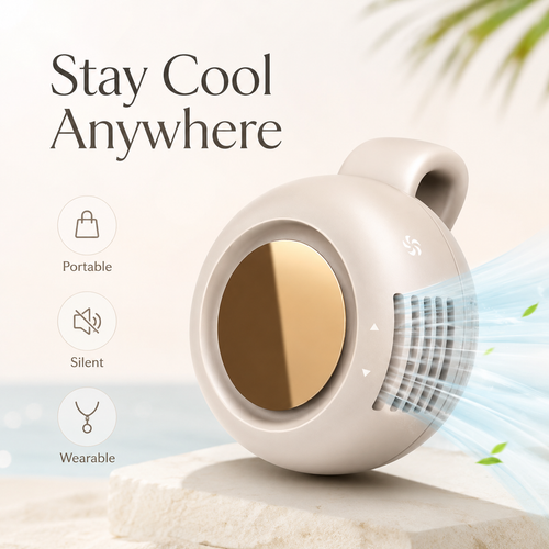 Westdeer Portable Silent Mini Bladeless Fan Stay Cool Anywhere, Anytime ❄️💨-LUN