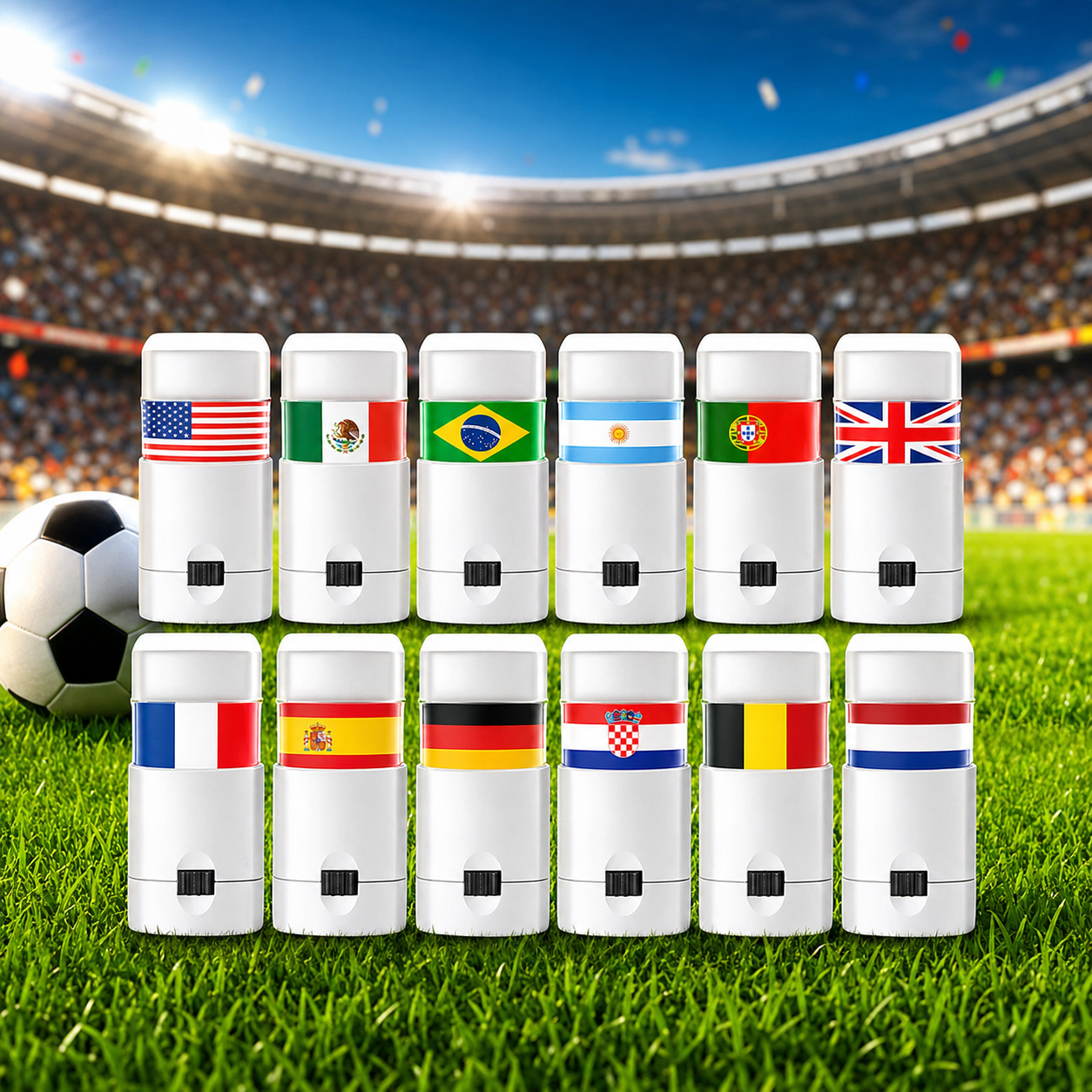 2026 Soccer Fan Face Paint Stick Show Your Team Spirit in Seconds ⚽🌍-LUN