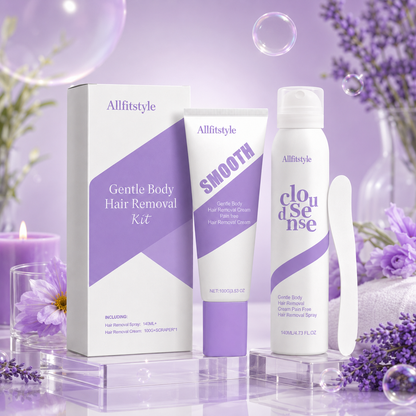 🌿💧Crema Depilatoria Suave para Piel Sensible | Acabado Suave de Acción Rápida🧴✨-HS