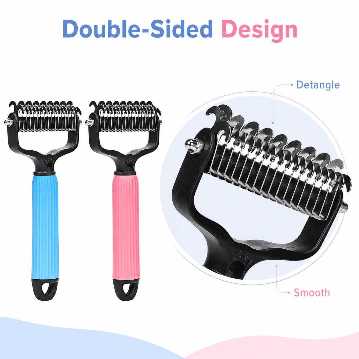 🐾 Universal Pet Detangling Comb for Shedding Pets-LUN