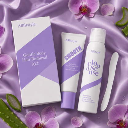 🌿💧Crema Depilatoria Suave para Piel Sensible | Acabado Suave de Acción Rápida🧴✨-HS
