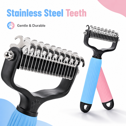 🐾 Universal Pet Detangling Comb for Shedding Pets-LUN