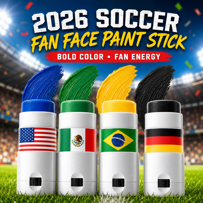 2026 Soccer Fan Face Paint Stick Show Your Team Spirit in Seconds ⚽🌍-LUN