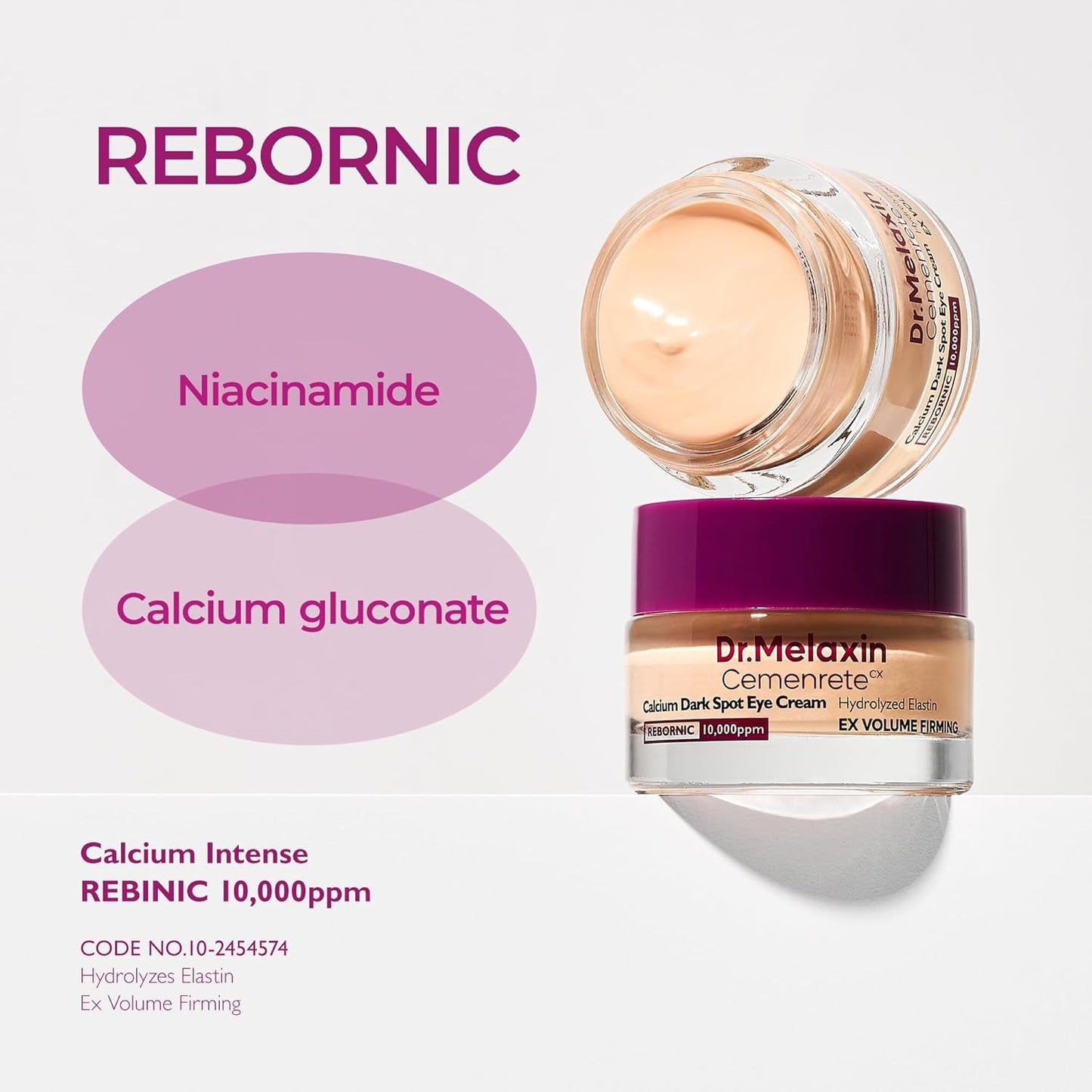 Crema coreana para ojos con calcio y antimanchas oscuras - HS