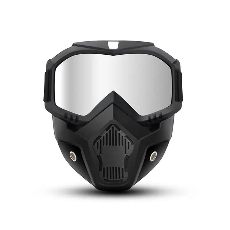 🔥A full face goggles equipped with anti fog high-definition lenses, detachable and adjustable with comfortable sponge pads, suitable for various situations-ZO