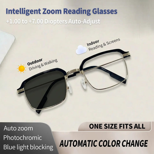 👓✨Gafas de lectura HD autoajustables para hombres y mujeres-HS