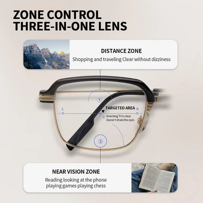 👓✨Gafas de lectura HD autoajustables para hombres y mujeres-HS
