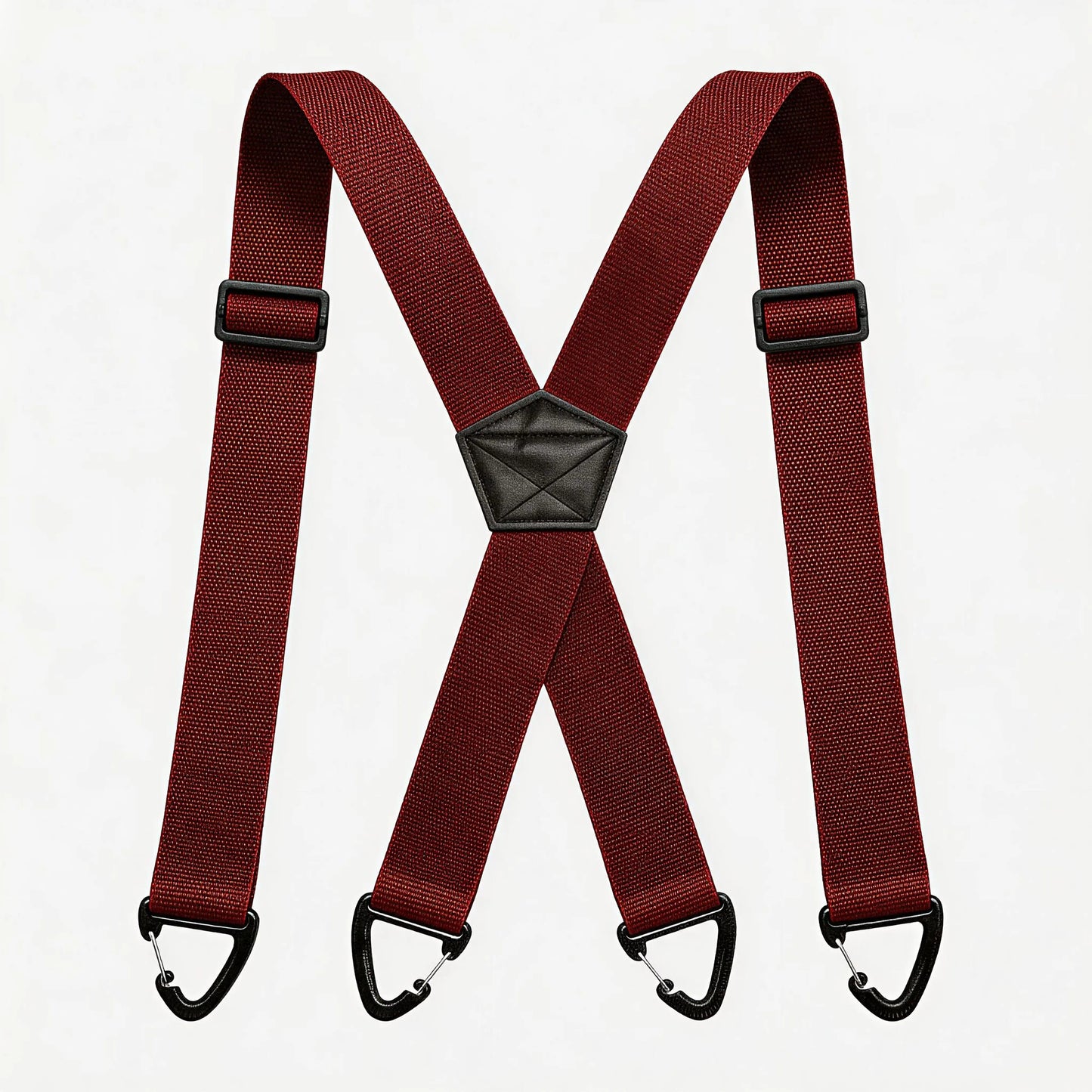 💪Hidden Suspenders for Men Under Clothing X Back Heavy Duty 1.5 Inch Elastic Straps with Belt Loop Hooks Airport Friendly-ZO