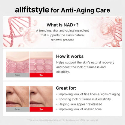 Suero Facial Reafirmante - con NAD+, EGF y Péptidos-HS