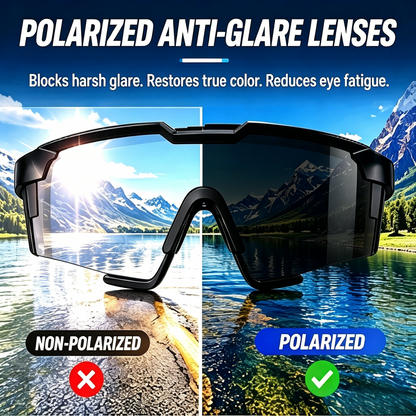 🕶️ Lightweight, Windproof & Glare-Resistant | Auto-Adjusting Lenses for All Light Conditions-HS