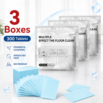 ✨ Fast-Dissolving Floor Cleaning Tablets – 100PCS Multi-Surface Home Cleaner-LUN